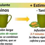 Cafeína y duración de la infusión