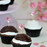 Mini Cupcakes de frambuesa con chocolate