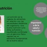 Nutrición y la relación con la salud