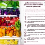 Obtener el máximo valor nutricional de las frutas y hortalizas