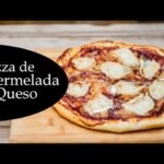 Pizza de quinoa con queso de cabra y jalea de higos