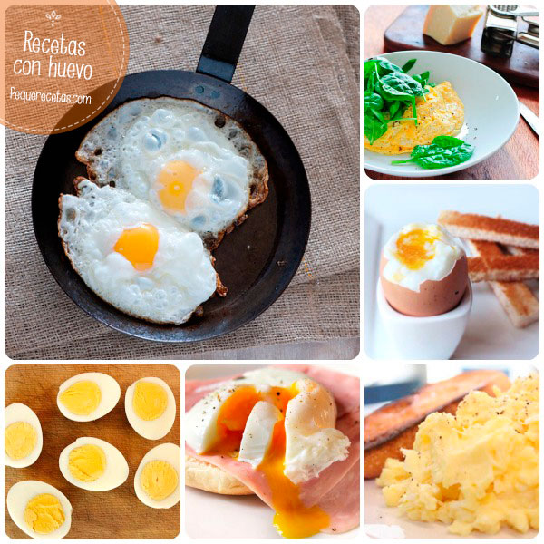Recetas de huevos - Recetario y trucos de cocina